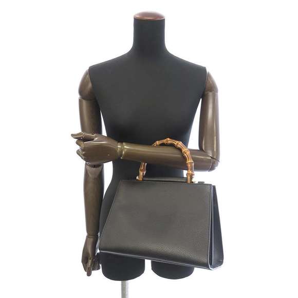 Gucci Nimfair Bamboo 2Waybag Leather #102032G92B - Picture 5 of 14